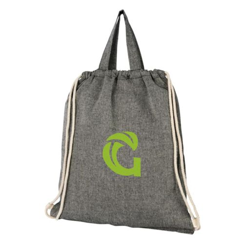 Recycelter Rucksack mit Kordelzug - Image 1
